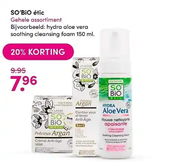 DA SO'bio étic 150ml aanbieding