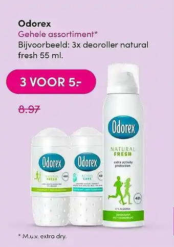 DA Odorex 55ml aanbieding