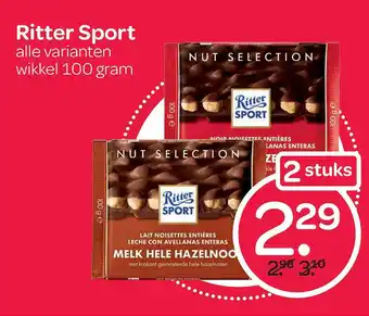 Spar Ritter Sport aanbieding