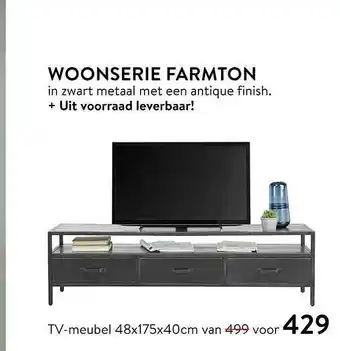 Profijt Meubel TV-Meubel 48x175x40 Cm aanbieding