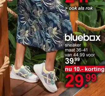 Scapino bluebox sneaker aanbieding