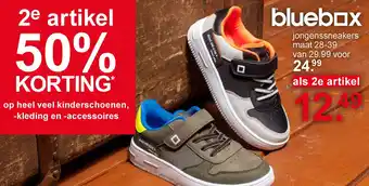 Scapino bluebox jongenssneakers aanbieding