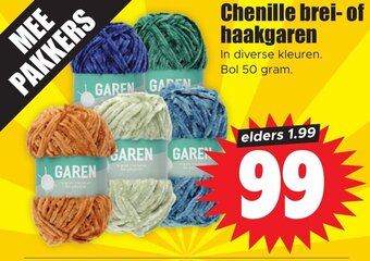 Dirk Chenille brei of haakgaren aanbieding