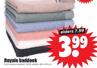 Dirk Royale baddoek aanbieding