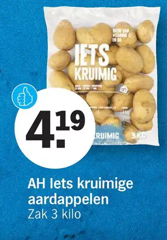 Albert Heijn AH lets kruimige aardappelen aanbieding