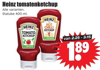 Dirk Heinz tomatenketchup aanbieding