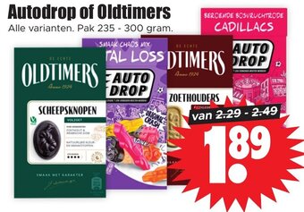 Dirk Autodrop of Oldtimers aanbieding