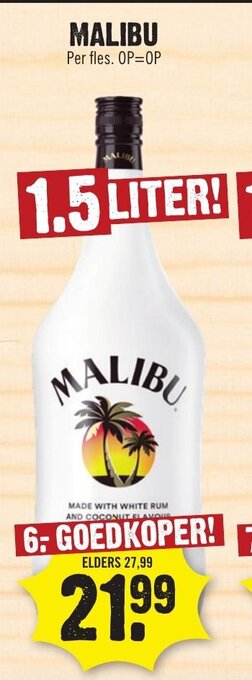 Dirk MALIBU aanbieding