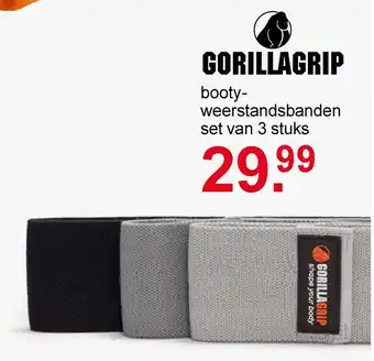 Scapino booty- weerstandsbanden aanbieding