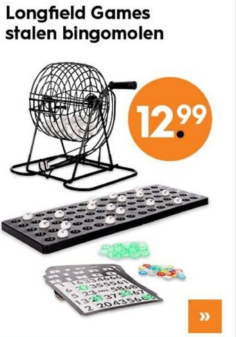 Blokker Longfield Games stalen bingomolen aanbieding