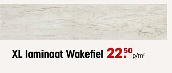 Kwantum XL laminaat Wakefiel aanbieding