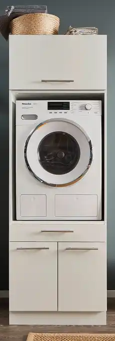 Home24 Wasmachinekast-set laundreezy a aanbieding