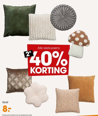 Kwantum Alle sierkussens aanbieding