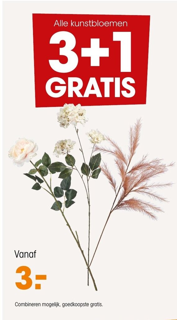 Kwantum Alle kunstbloemen aanbieding