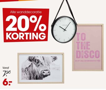 Kwantum Alle wanddecoratie aanbieding