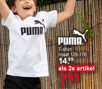 Scapino Puma T-shirt aanbieding