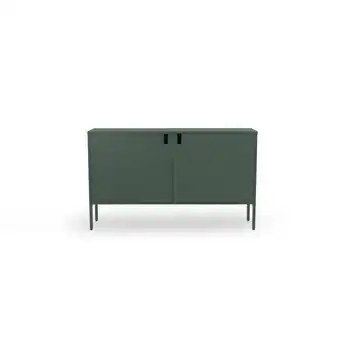 Leen Bakker Tenzo dressoir uno 2-deurs - groen - 89x148x40 cm - leen bakker aanbieding