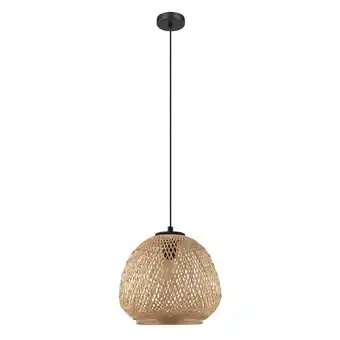 Leen Bakker Eglo hanglamp dembleby - bruin - leen bakker aanbieding