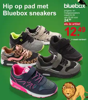 Scapino bluebox jongens-en meisjessneakers aanbieding