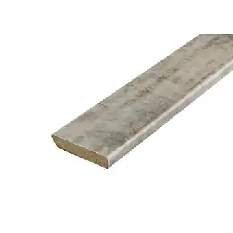 Leen Bakker Plakplint barnwood - bruin - 240x2,2x0,5 cm - leen bakker aanbieding