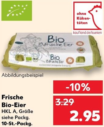 Kaufland DE Frische Bio-Eier aanbieding