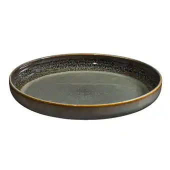 Leen Bakker Ontbijtbord emma - groen - stoneware - ø22 cm - leen bakker aanbieding