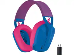 MediaMarkt Logitech g g435 draadloze gaming headset - blauw aanbieding