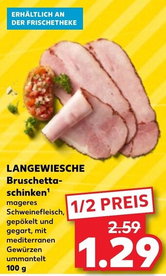 Kaufland DE LANGEWIESCHE Bruschetta-schinken¹ aanbieding