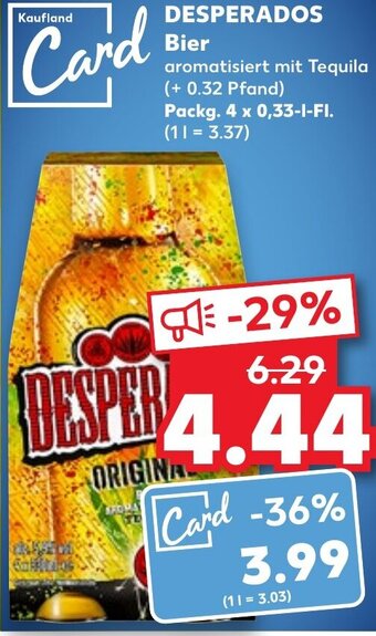 Kaufland DE DESPERADOS Bier aanbieding