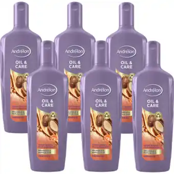 Jumbo Andrélon special shampoo oil & care 6 x 300ml aanbieding