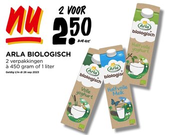 Jumbo ARLA BIOLOGISCH aanbieding