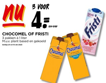 Jumbo CHOCOMEL OF FRISTI aanbieding