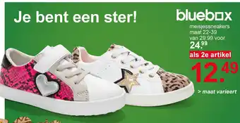 Scapino bluebox meisjessneakers aanbieding