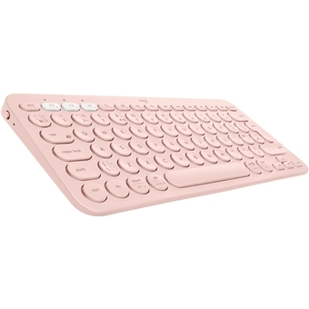 BCC Logitech bluetooth toetsenbord k380 us (roze) aanbieding