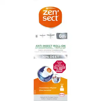 Albert Heijn Zensect roll on 30% deet aanbieding