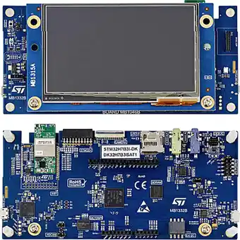 Conrad Stmicroelectronics stm32h7b3i-dk development board 1 stuk(s) aanbieding