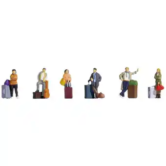 Conrad Noch 15217 h0 reizigers figuren kant-en-klaar model aanbieding