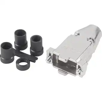 Conrad Te connectivity amplimite hdp-20 5748676-1 d-sub behuizing aantal polen: 9 metaal 180 ° zilver 1 stuk(s) aanbieding