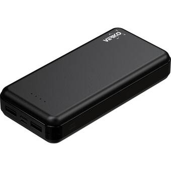 Conrad Verico power guard xl powerbank 20000 mah fast charge lipo usb-a zwart aanbieding