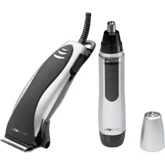 Conrad Clatronic hsm3441ne tondeuse, baardtrimmer zilver (mat), zwart aanbieding