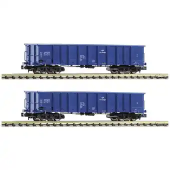 Conrad Fleischmann 830255 n set van 2 open goederenwagons van de pkp cargo aanbieding