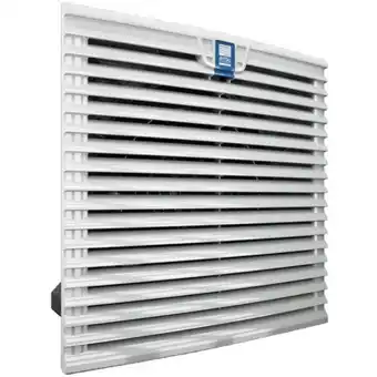 Conrad Rittal sk 3238.124 filterventilator grijs-wit (ral 7035) (b x h) 148.5 mm x 148.5 mm 1 stuk(s) aanbieding