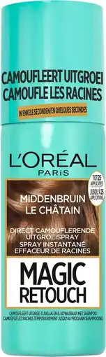 De Online Drogist L'oréal paris magic retouch 3 middenbruin 1st aanbieding