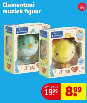 Kruidvat Clementoni muziek figuur aanbieding