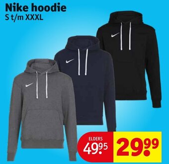 Kruidvat Nike hoodie S t/m XXXL aanbieding