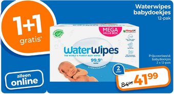 Trekpleister Waterwipes babydoekjes aanbieding