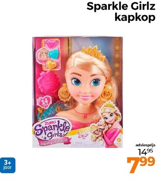 Trekpleister Sparkle Girlz kapkop aanbieding