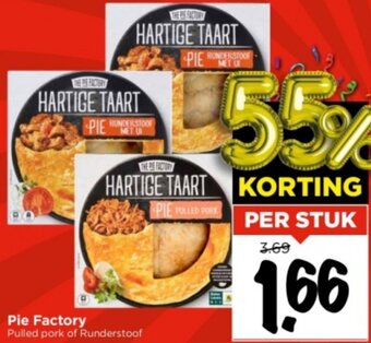 Vomar Voordeelmarkt Pie Factory aanbieding