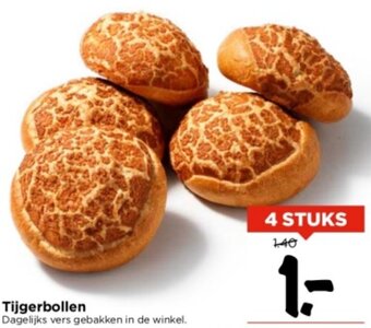 Vomar Voordeelmarkt Tijgerbollen aanbieding