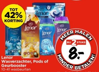 Vomar Voordeelmarkt Lenor Wasverzachter, Pods of Geurbooster aanbieding